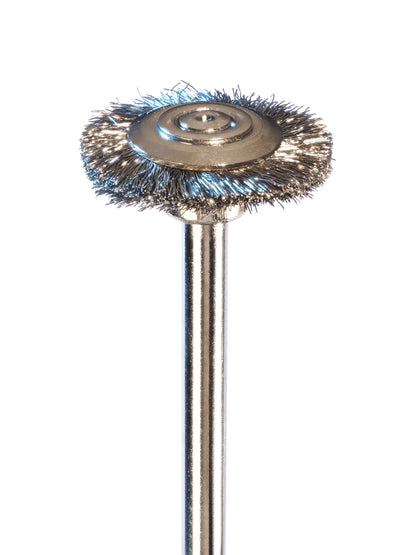 05 086 012 Round brushes stainless steel wire (0.08 mm) ANTILOPE® Ø 12mm (10 pieces)