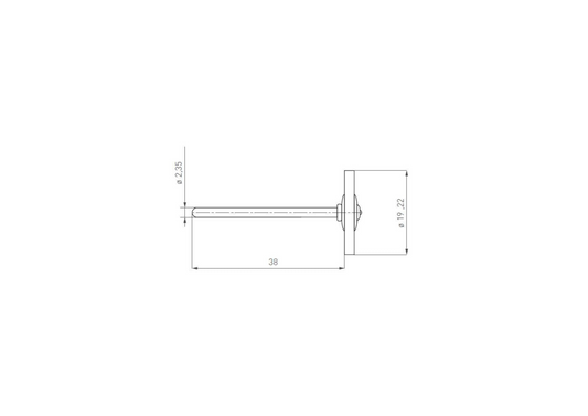 05 015 019 Round brush G 8108 ANTILOPE® (10 pieces)
