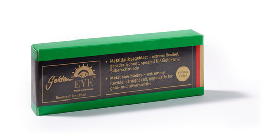 01 015 Golden EYE® Jeweller’s Saw Blades – Specialized for Gold & Soft Alloys