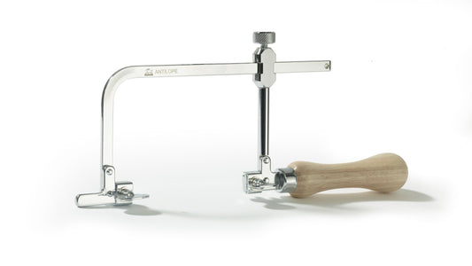 02 015 070 Adjustable Jeweller’s Saw Frame – Chrome-Plated & Reliable