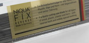 51 002 Wood jigsaw blades NIQUA FIX REVERSE 130mm