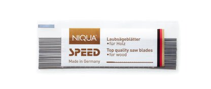 NIQUA SPEED Wooden Fretsaw Blades – 130 mm