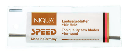 NIQUA SPEED Wooden Fretsaw Blades – 130 mm