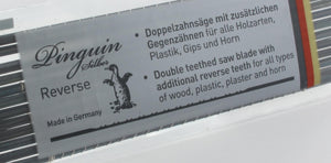 51 012 Wood jigsaw blades PENGUIN SILVER REVERSE 130mm