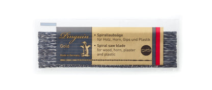 Hojas de sierra de marquetería en espiral PINGUIN GOLD – 130 mm