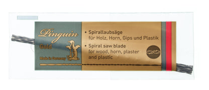 Hojas de sierra de marquetería en espiral PINGUIN GOLD – 130 mm