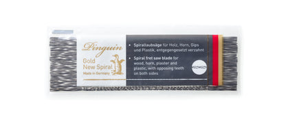 Hojas de sierra de marquetería en espiral PINGUIN GOLD NEW SPIRAL – 130 mm