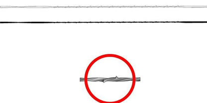 NIQUA TWISTER Spiral Fretsaw Blades – 130 mm