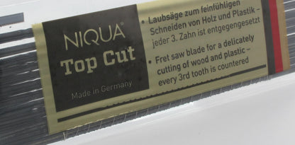 TOP CUT Wood Fretsaw Blades – 130 mm