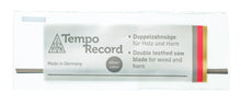 Load the image into the gallery viewer, 51 031 wood fretsaw blades TEMPO RECORD silver 130mm