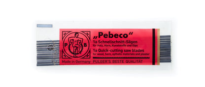PEBECO Double-Tooth Wooden Fretsaw Blades – 130 mm