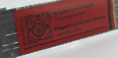 PULGER’S SPIRAL Spiral Fretsaw Blades – 130 mm