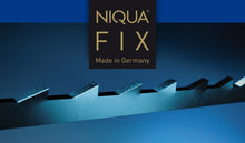 Load the image into the gallery viewer, 51 001 / 51 003 wood fretsaw blades NIQUA FIX Blue 130mm / 160mm