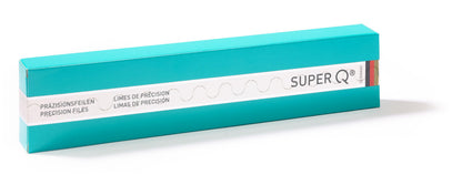 SUPER Q® Präzisionsfeile - halbrund