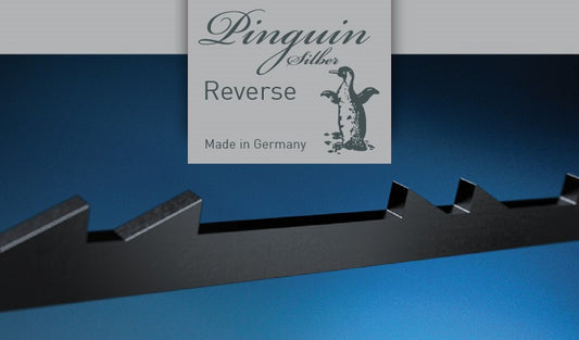 51 012  Holzlaubsägeblätter PINGUIN SILBER REVERSE 130mm